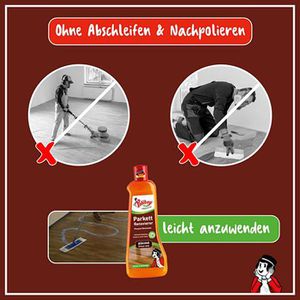 Produktbild für Bodenpflege Poliboy Parkett Renovierer glänzend