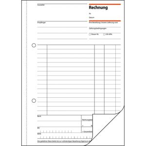 Produktbild für Rechnungsbuch Sigel RE525, A5