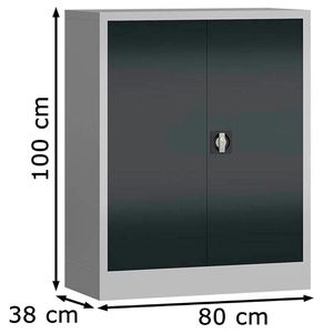 Produktbild für Aktenschrank ClassiX X-530318, aus Metall