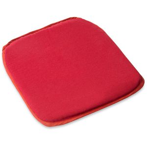 Produktbild für Stuhlkissen Zollner BELO, rot, für Innen