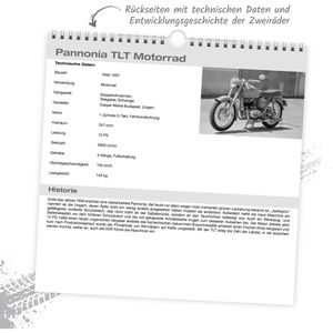 Produktbild für Bildkalender Trötsch 2027508, DDR-Zweiräder, Jahr 2027