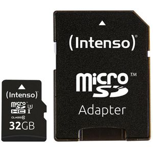 Produktbild für Micro-SD-Karte Intenso Professional 3433480, 32GB
