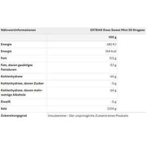 Produktbild für Kaugummis Extra Sweet Mint