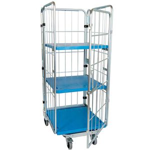 Rollbehälter HMH nestbar & 2 Böden Nutzhöhe 1540mm