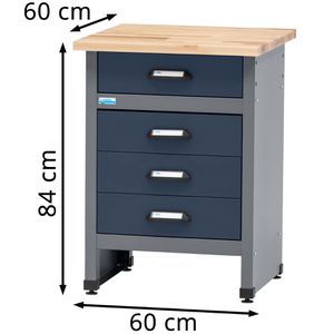Produktbild für Werkbank Küpper blau