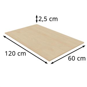Produktbild für Tischplatte Bisley DT251206014