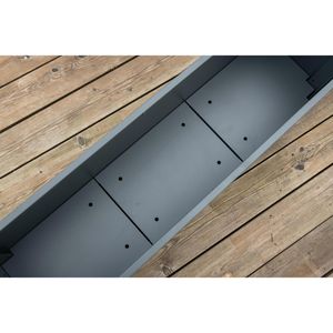 Produktbild für Pflanzkasten Westmann Talus L anthrazit