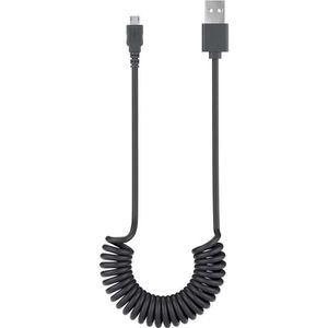 Ladekabel Goobay 62334, schwarz, 0,4 bis 1m