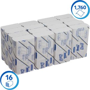 Produktbild für Papierhandtücher Scott Slimfold 5856, 1-lagig