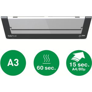 Produktbild für Laminiergerät Leitz 7519 iLAM Touch Turbo Pro mit 6 Rollen, A3