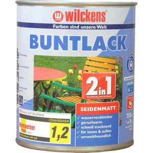 Produktbild für Lackfarbe Wilckens 2 in 1, Buntlack, 0,75l