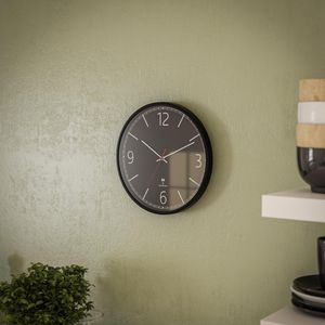 Produktbild für Wanduhr Mebus 12911, Kunststoff, analog, Funkuhr