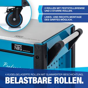 Produktbild für Werkzeugwagen NTG WZW.6012, bestückt