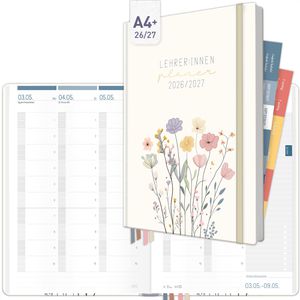 Produktbild für Lehrerkalender Häfft Flower Joy, Schuljahr 2026/2027