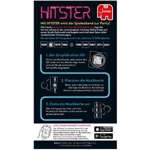Produktbild für Kartenspiel Jumbo 19887, Hitster