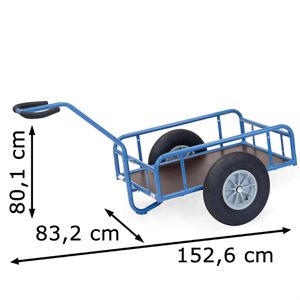 Produktbild für Handwagen Fetra 4104L, mit Plattform
