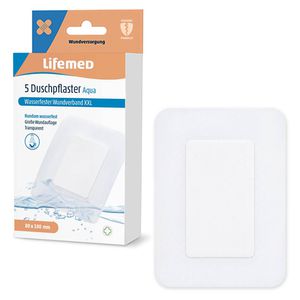 Pflaster Lifemed Duschpflaster Aqua XXL, 5 Strips
