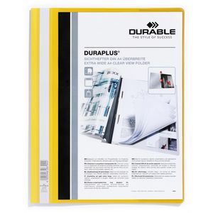 Produktbild für Angebotsmappe Durable 2579-04 Duraplus, gelb