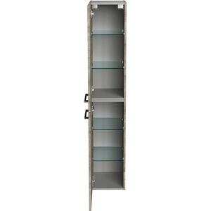 Produktbild für Bad-Hängeschrank Fackelmann Oxford, 83377, matt eiche
