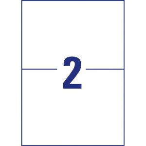 Produktbild für Universaletiketten Zweckform 6176, selbstklebend, weiß