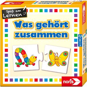 Lernspiel Noris 608985662, Was gehört zusammen
