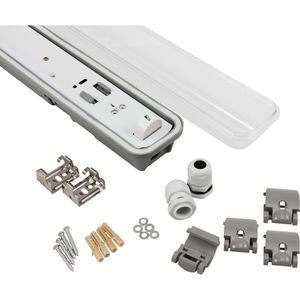 Produktbild für Feuchtraumleuchte McShine Wannenleuchte, mit G13-Fassung