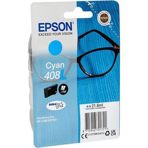 Produktbild für Tinte Epson 408L T09K240 Brille, cyan