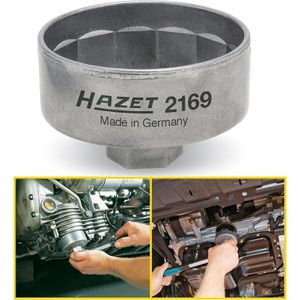 Produktbild für Ölfilterschlüssel Hazet 2169, 14-kant