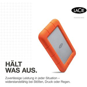 Produktbild für Festplatte LaCie Rugged Mini LAC9000298