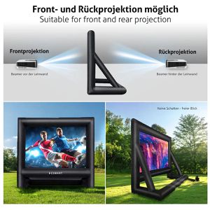 Produktbild für Beamer-Leinwand ESMART PUBLIC AIR 14