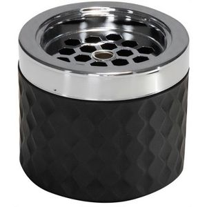 Aschenbecher APS Windaschenbecher Indoor & Outdoor, mit Deckel