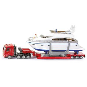 Produktbild für Fahrzeug siku 1849 Schwertransport mit Yacht