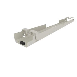 Kabelwanne fm-Büromöbel Move 2.0, silber