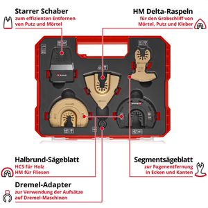 Produktbild für Multifunktionswerkzeug-Zubehör Einhell XLPLUS-CASE, 49708110