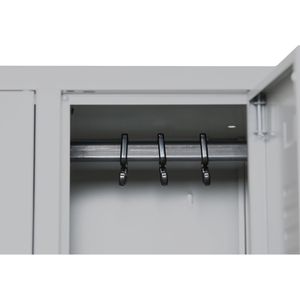 Produktbild für Spind G-Office WRC/4.19560, lichtgrau