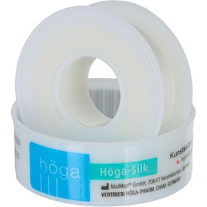 Produktbild für Fixierpflaster Höga Silk Heftpflaster, Rolle