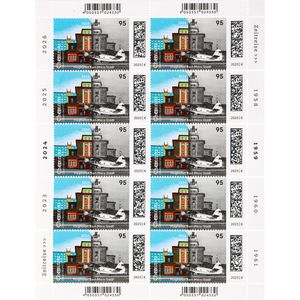 Briefmarken DeutschePost Set, 10 Stück à 95cent