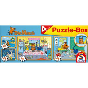 Produktbild für Puzzle Schmidt-Spiele 55597, Die Maus Puzzle-Box