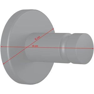 Produktbild für Klebehaken Tesa 40563, Moon Black