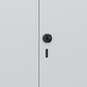 Produktbild für Mehrzweckschrank CP-Möbel Classic Plus, abschließbar, grau