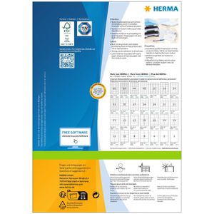 Produktbild für Adressetiketten Herma 4645 Premium, weiß