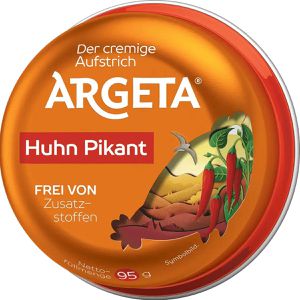 Produktbild für Wurstkonserve Argeta cremiger Aufstrich Huhn Pikant