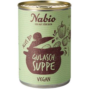 Produktbild für Fertiggericht Nabio Gulasch Suppe vegan, Bio