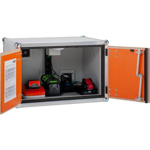 Akku-Ladeschrank CEMO Basic 8/5, mit 4 Steckdosen
