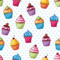 Servietten Papstar 82736 Cupcakes 33 x 33 cm, 1/4-Falz, 3-lagig, 20 Stück