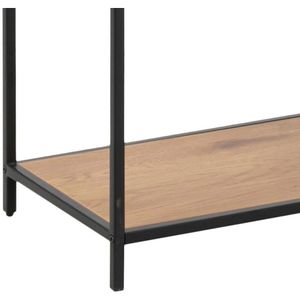Produktbild für Bücherregal AC-Design Seaford, schwarz / wildeiche