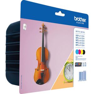 Tinte Brother LC-127XLVAL Value Pack