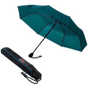 Produktbild für Regenschirm Euroschirm Light Trek, grün, sturmfest
