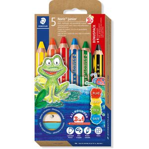 Produktbild für Buntstifte Staedtler Noris junior 140 C6P1, 3in1