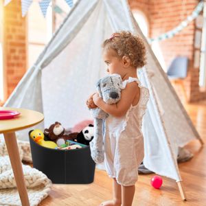 Produktbild für Kaminholzkorb Relaxdays 10028790 XL, schwarz